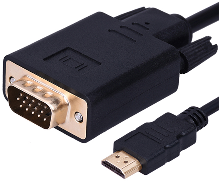 

Кабель-переходник GSMIN RT-92 HDMI (M) - VGA (M) (1.8 м) (Black)