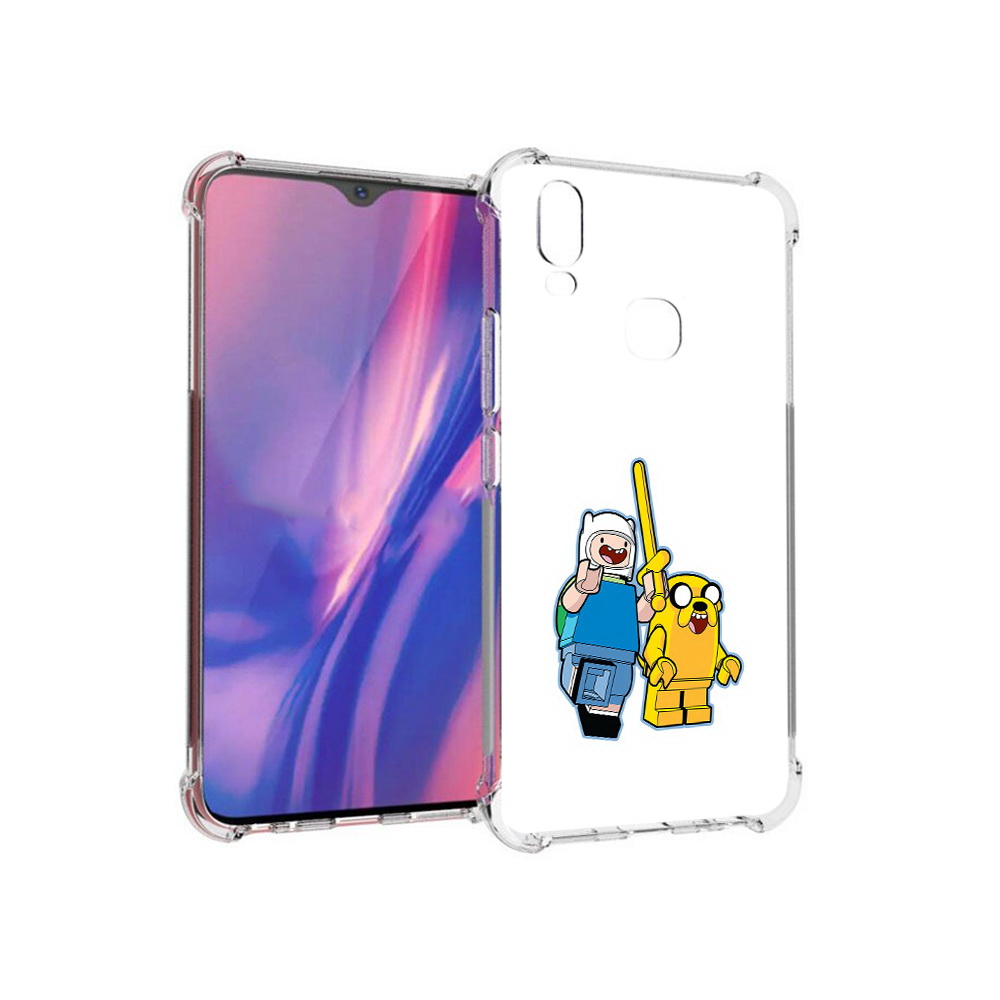

Чехол MyPads Tocco для Vivo Y11 время приключений лего (PT144890.422.274), Прозрачный, Tocco