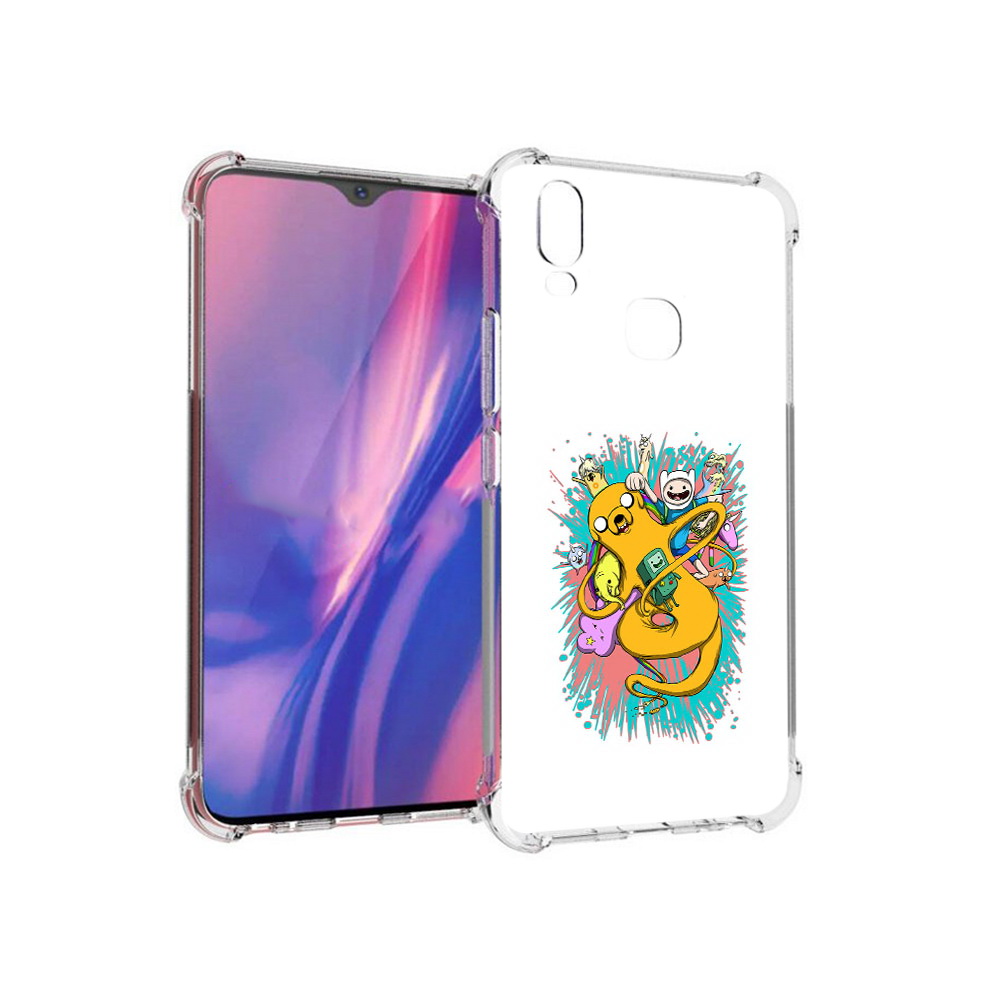 

Чехол MyPads Tocco для Vivo Y11 время приключений рисунок (PT144890.422.276), Прозрачный, Tocco