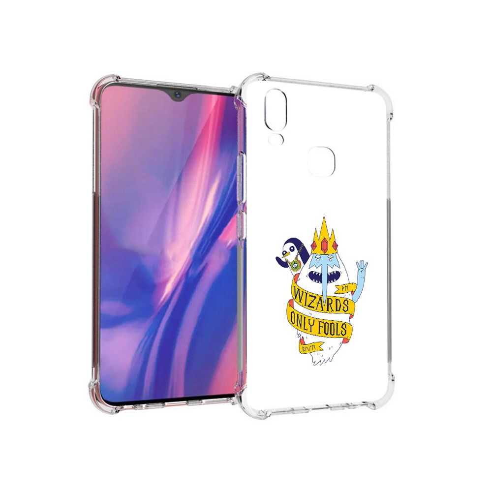 

Чехол MyPads Tocco для Vivo Y11 время приключений снежный король (PT144890.422.278), Прозрачный, Tocco