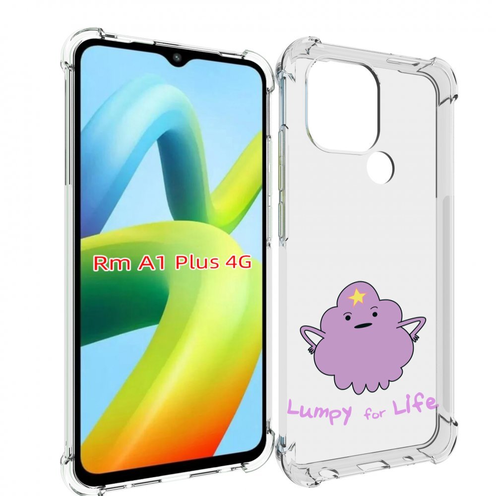 

Чехол MyPads Принцесса пупырчатого королевства для Xiaomi Redmi A1 Plus +, Прозрачный, Tocco