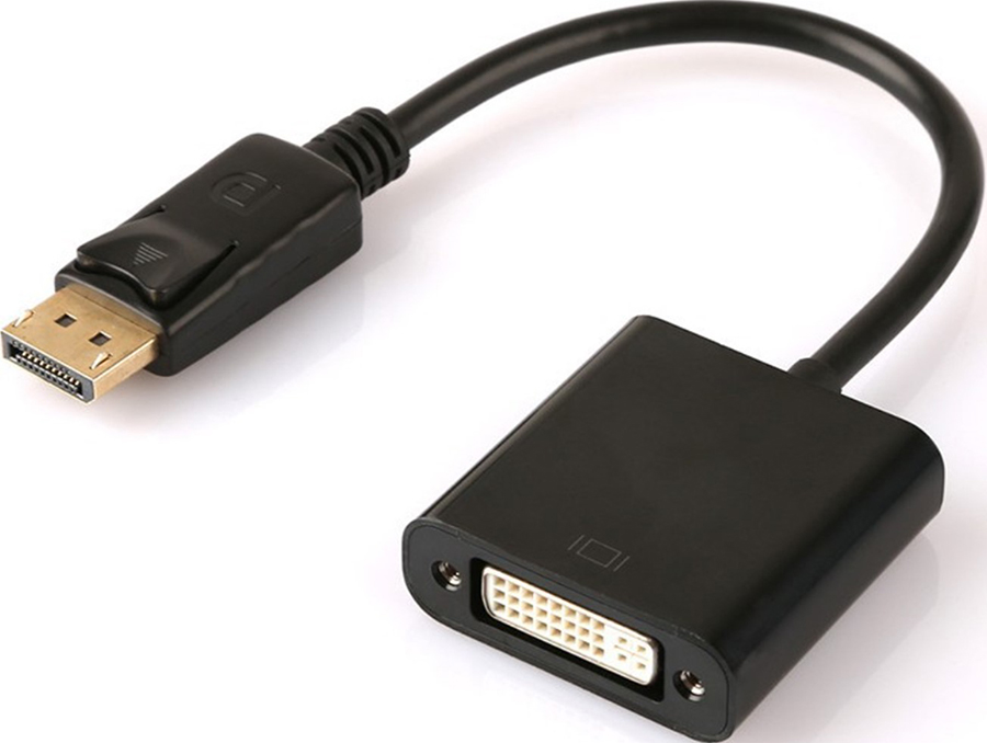 

Кабель-переходник GSMIN VH28 DisplayPort (M) - DVI (F) (Black)