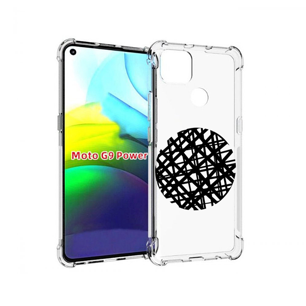 

Чехол MyPads круглая-абстракция для Motorola Moto G9 Power, Прозрачный, Tocco