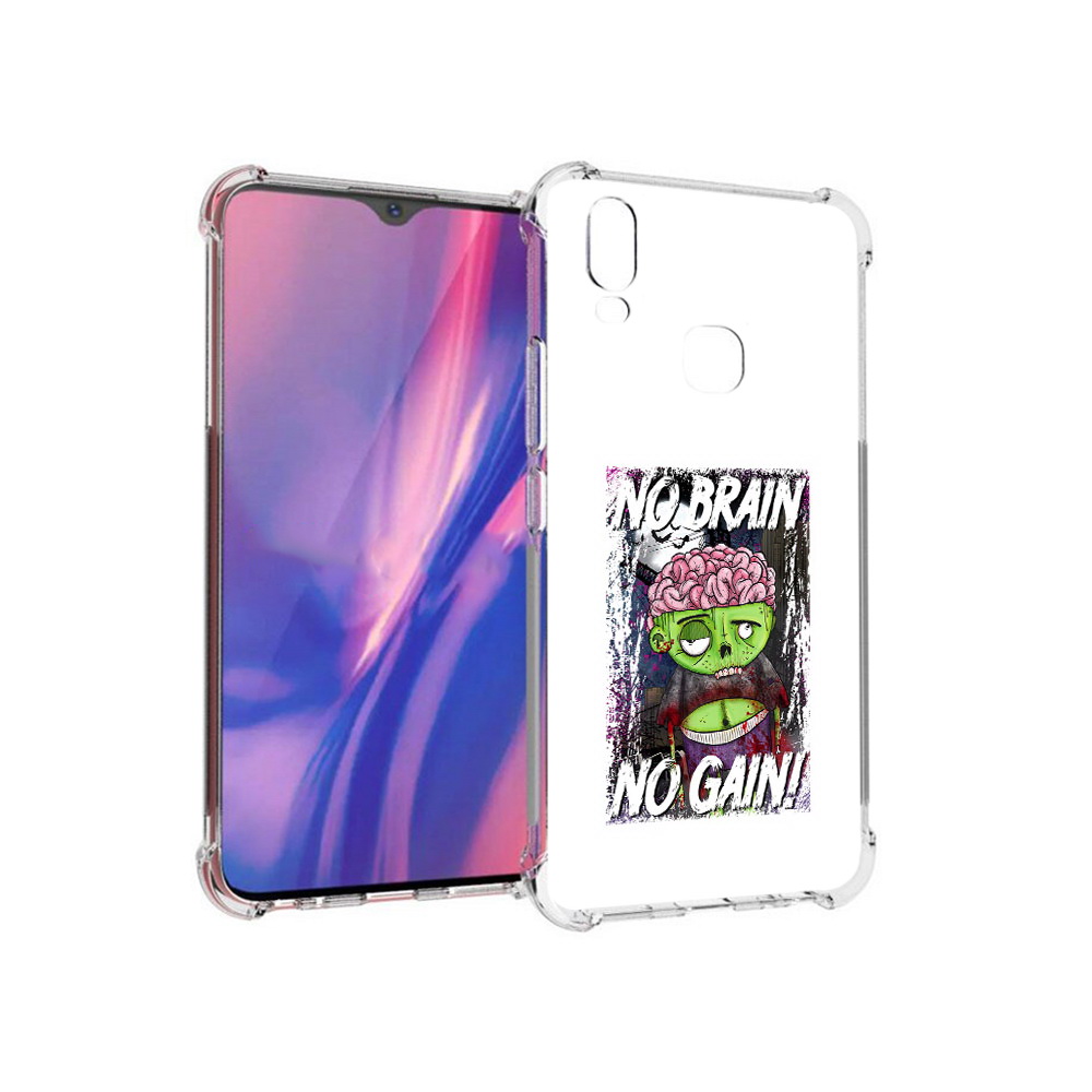

Чехол MyPads Tocco для Vivo Y11 глупый зомби (PT144890.422.289), Прозрачный, Tocco