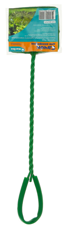 фото Сачок аквариумный naribo длина ручки 25 см, 10x7,5 см