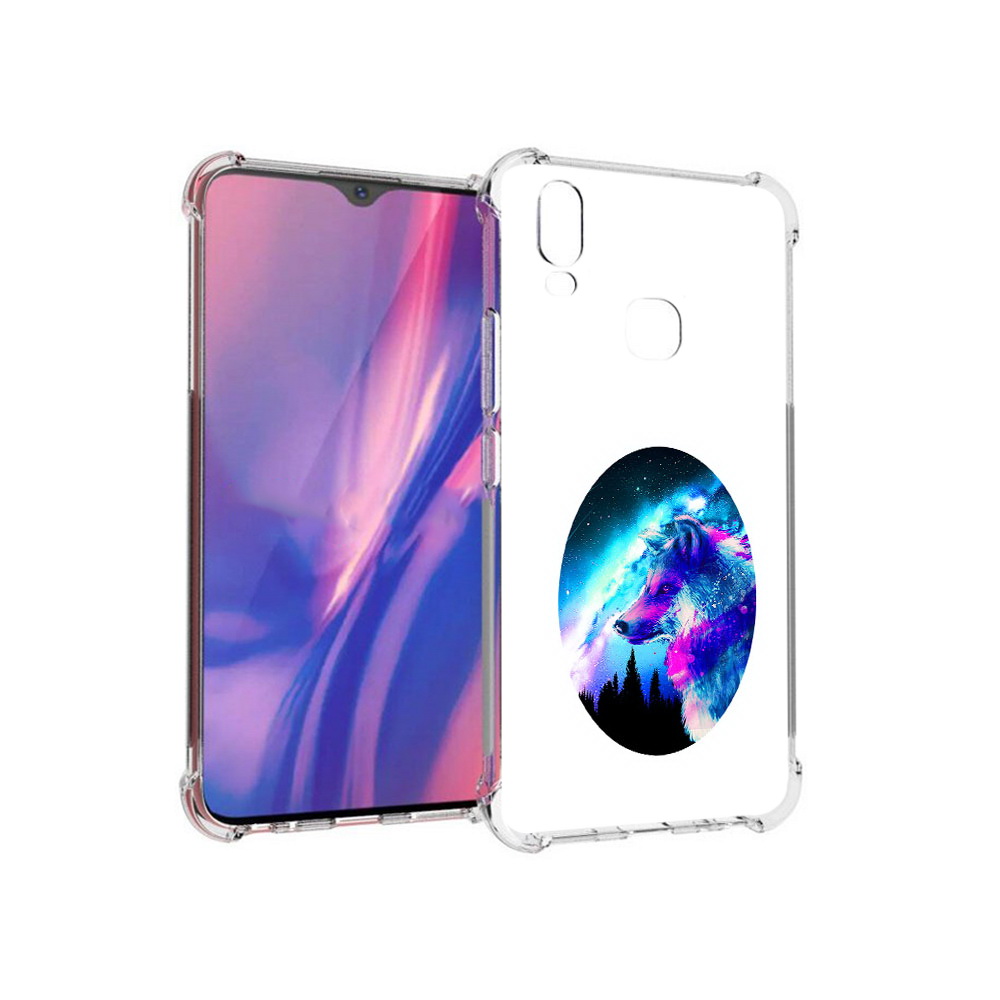 

Чехол MyPads Tocco для Vivo Y11 голубой волк (PT144890.422.293), Прозрачный, Tocco