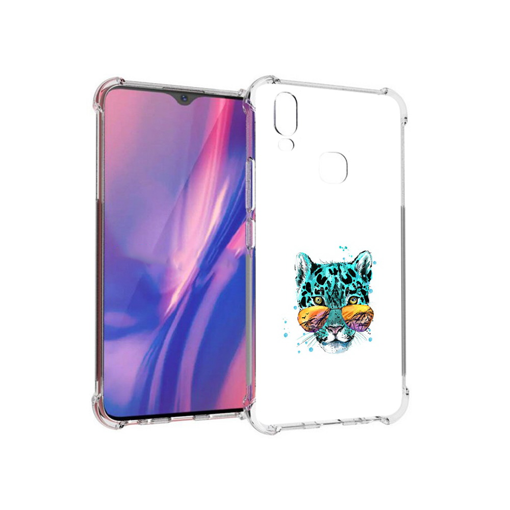 

Чехол MyPads Tocco для Vivo Y11 голубой лео (PT144890.422.294), Прозрачный, Tocco