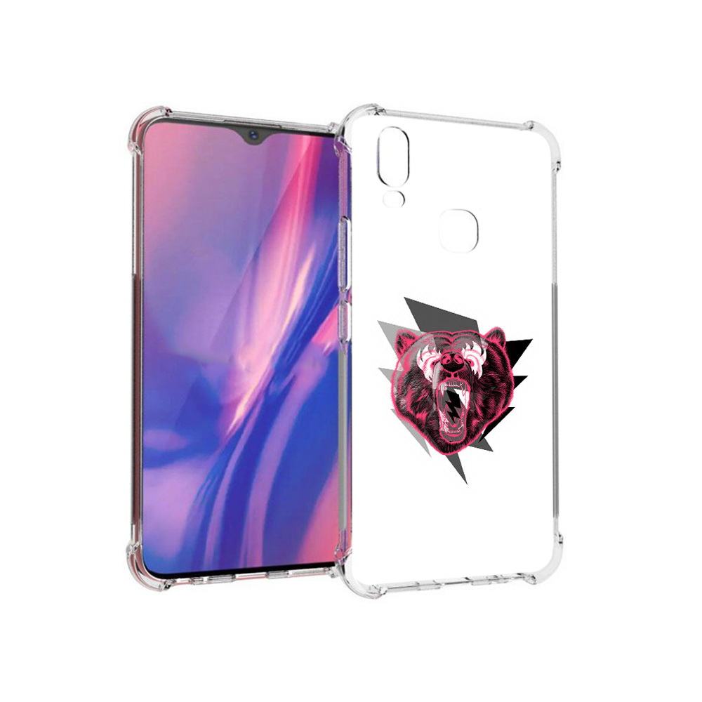 

Чехол MyPads Tocco для Vivo Y11 грозовой медведь (PT144890.422.301), Прозрачный, Tocco