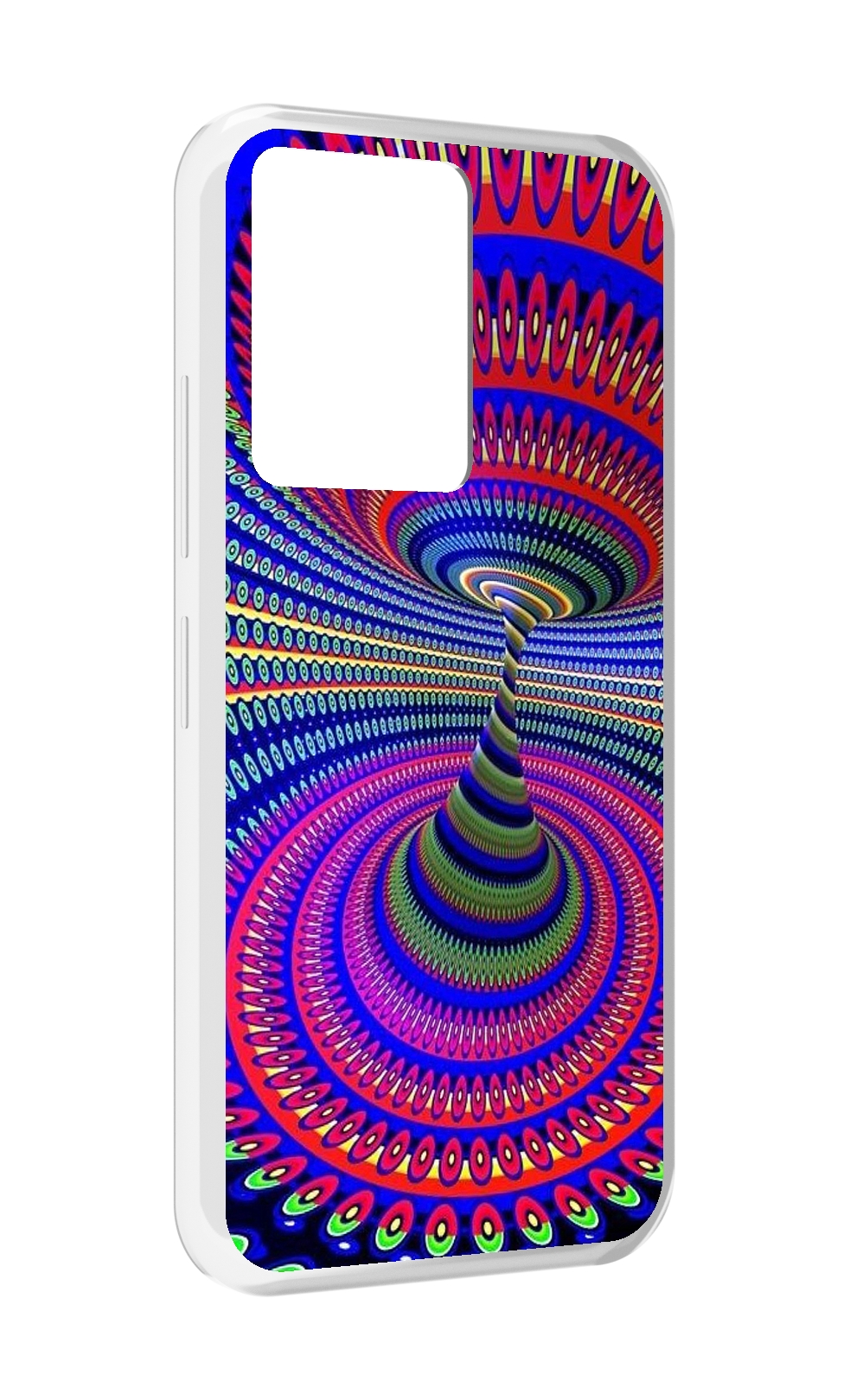 

Чехол MyPads оптическая иллюзия для Infinix Note 12 5G X671 / Note 12 Pro 5G, Прозрачный, Tocco