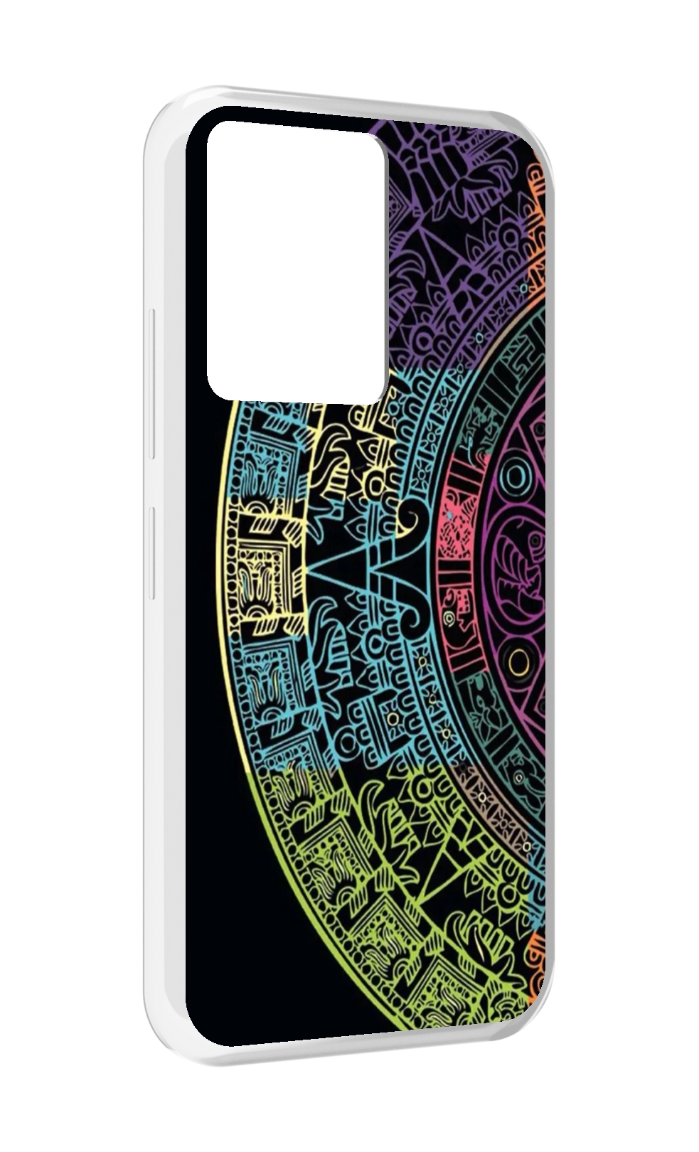 

Чехол MyPads орнамент полукруга для Infinix Note 12 5G X671 / Note 12 Pro 5G, Прозрачный, Tocco