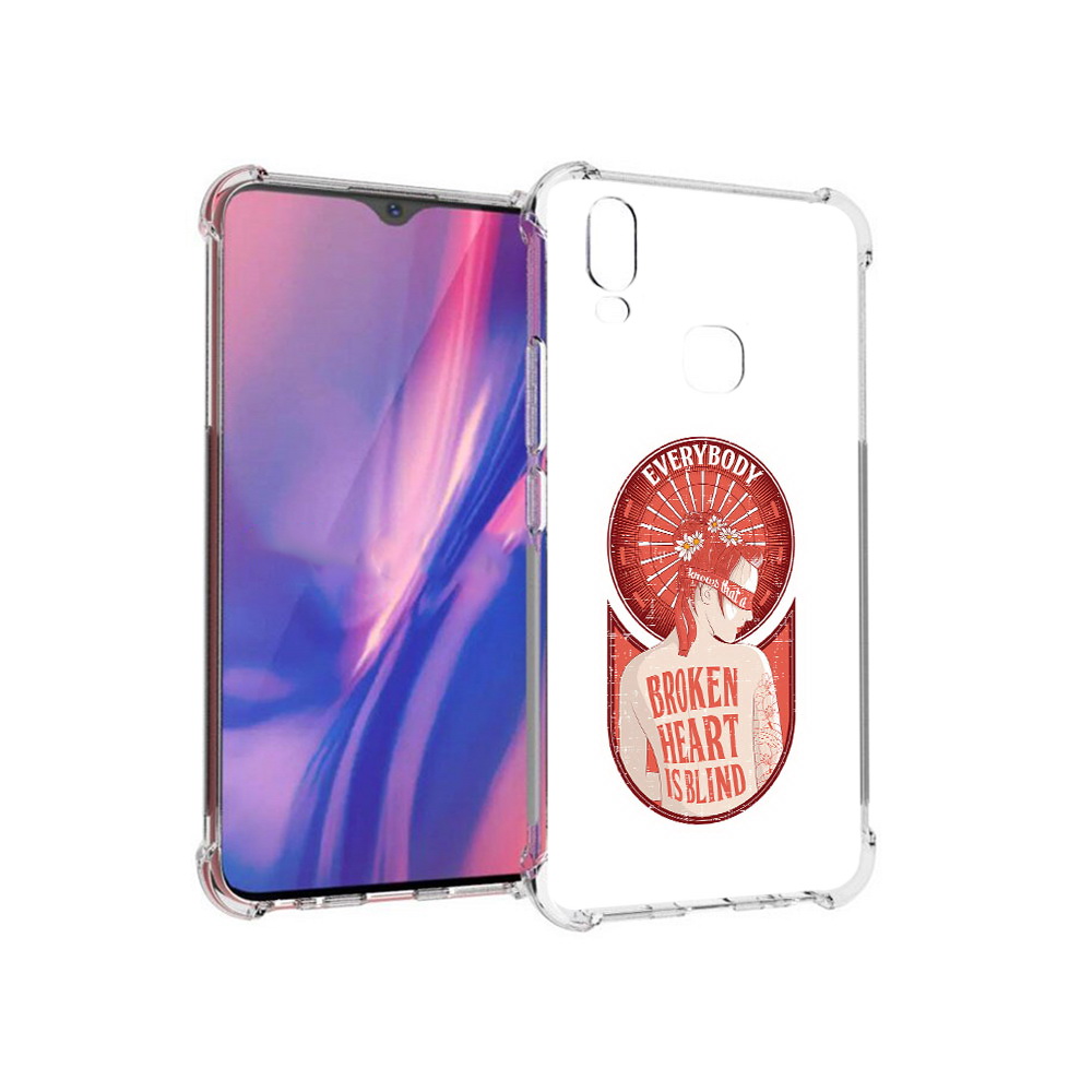 

Чехол MyPads Tocco для Vivo Y11 девушка разбитое сердце (PT144890.422.310), Прозрачный, Tocco