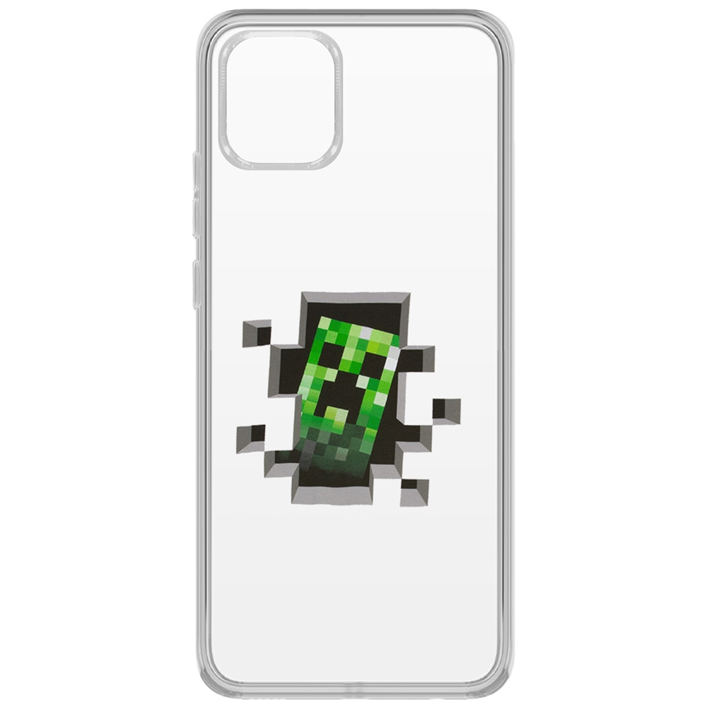 

Чехол-накладка Minecraft-Крипер для Samsung Galaxy A03 (A035), Прозрачный