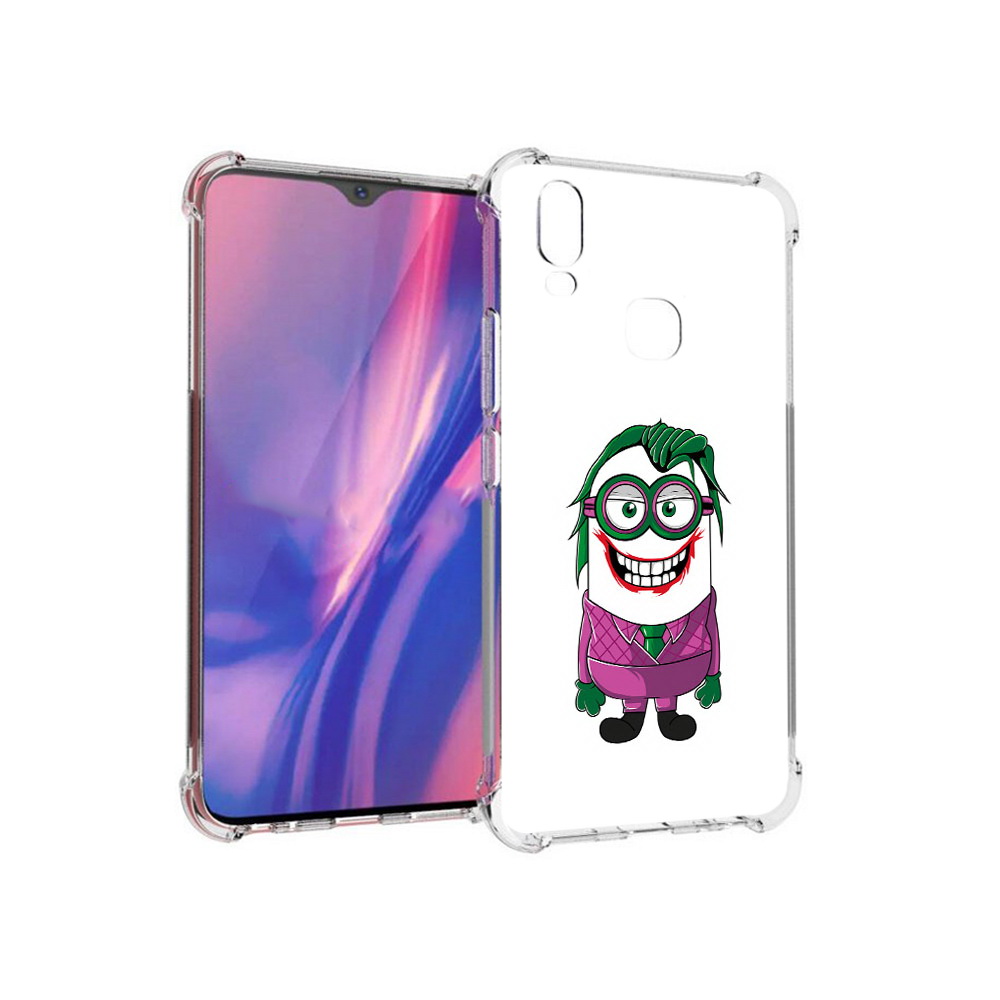 

Чехол MyPads Tocco для Vivo Y11 джокер миньон (PT144890.422.322), Прозрачный, Tocco