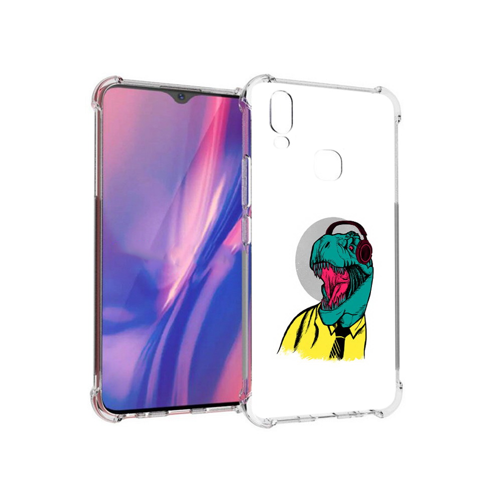 

Чехол MyPads Tocco для Vivo Y11 дино (PT144890.422.326), Прозрачный, Tocco