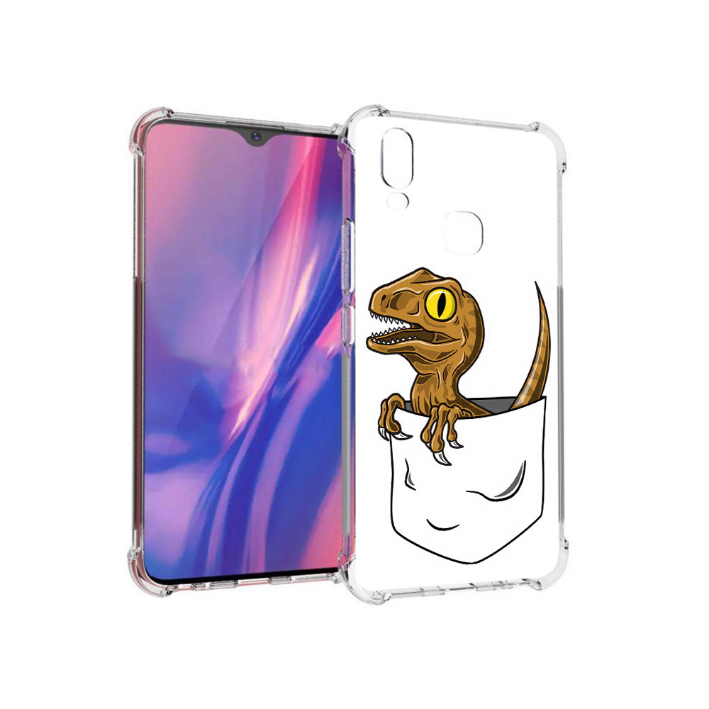 

Чехол MyPads Tocco для Vivo Y11 динозавр в кармане (PT144890.422.327), Прозрачный, Tocco