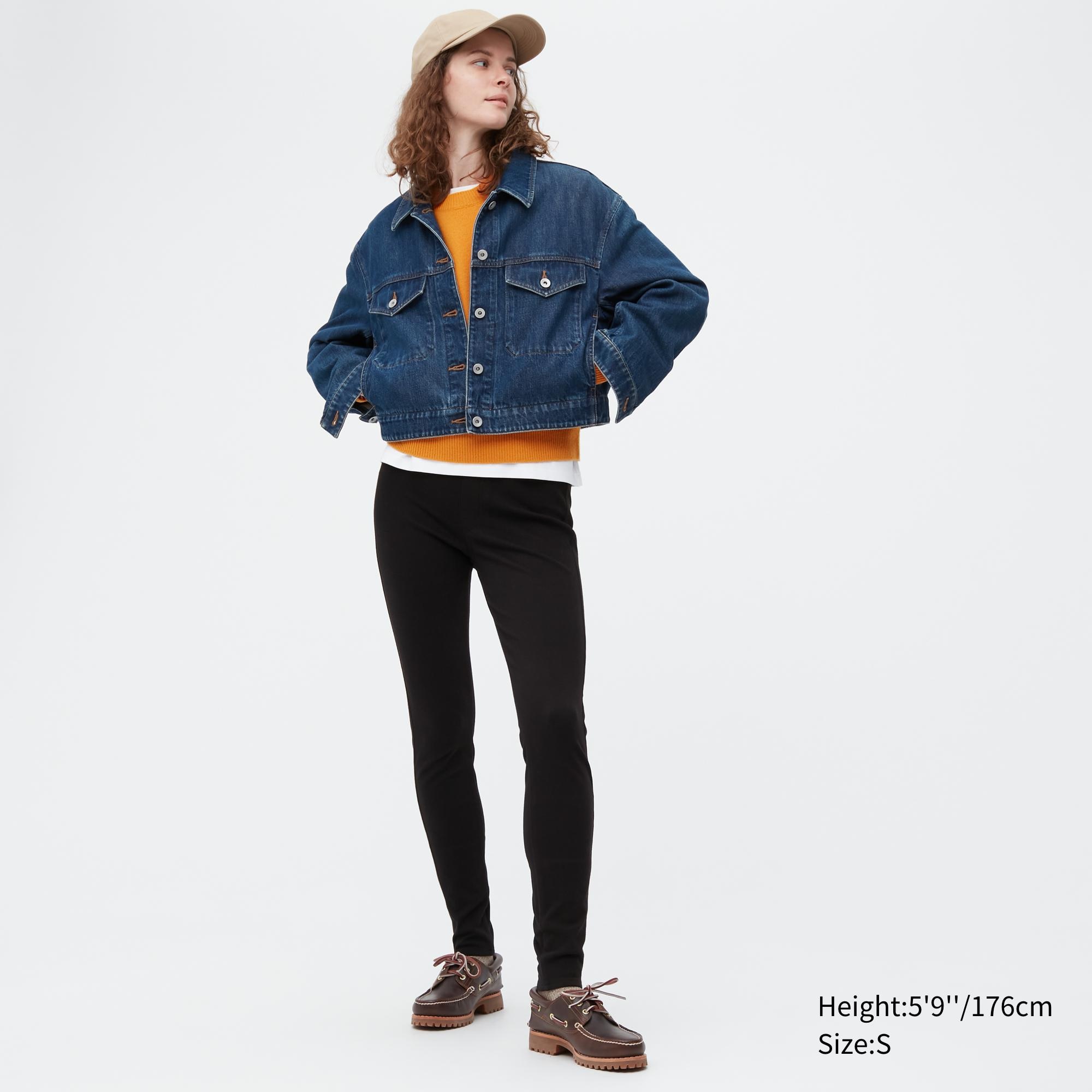 

Леггинсы женские UNIQLO 453482COL09 черные S (доставка из-за рубежа), 453482COL09