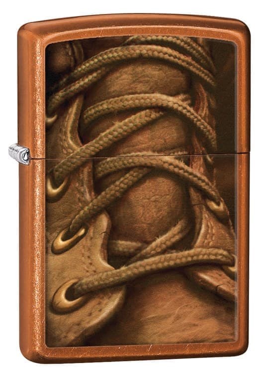 

Zippo зажигалка широкая Boot Laces, Toffee Finish / Zippo (Зиппо) 28672