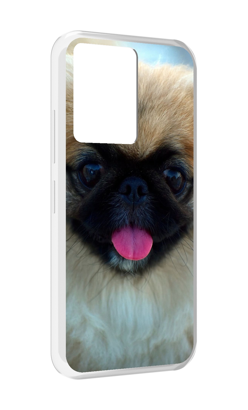 

Чехол MyPads пекинез для Infinix Note 12 5G X671 / Note 12 Pro 5G, Прозрачный, Tocco