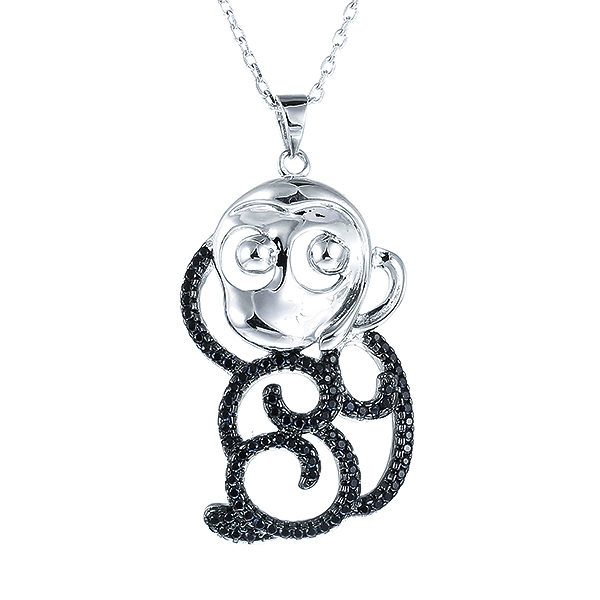 

Колье из серебра 50 см Element47 SN-B0583_002_WG, фианит, SN-B0583_002_WG