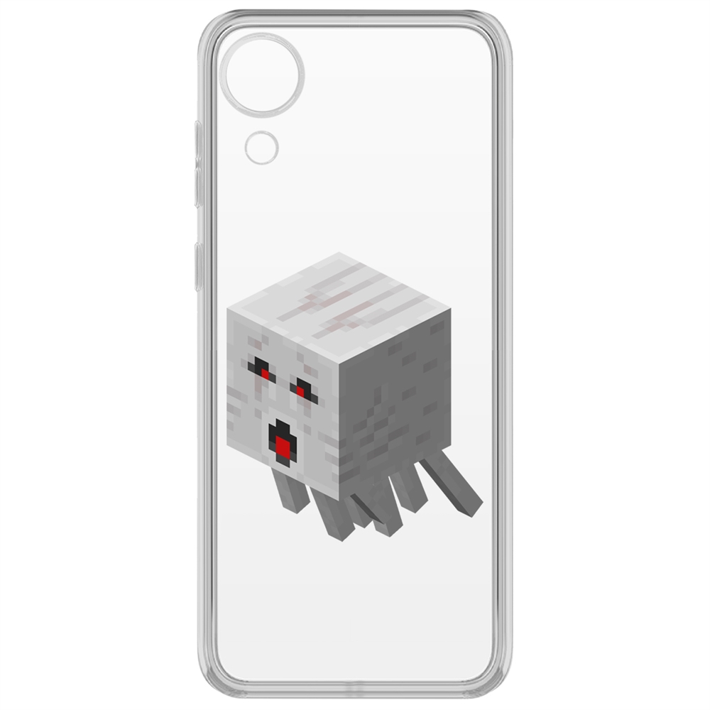 

Чехол-накладка Minecraft-Гаст для Samsung Galaxy A03 Core (A032), Прозрачный