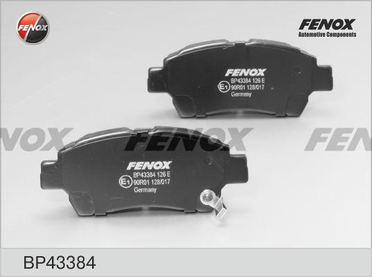 

Тормозные колодки FENOX передние для Toyota Corolla 1.4/1.6WT-i 2001-2002 BP43042