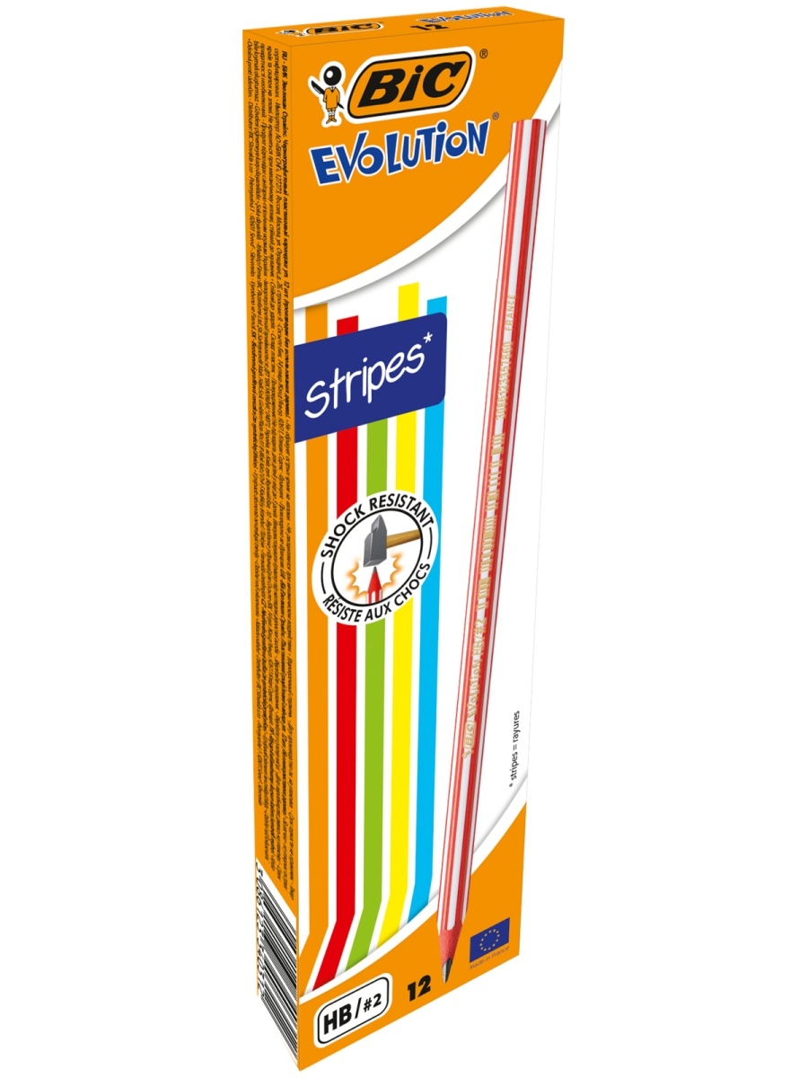 фото Набор карандашей чернографических bic evolution 646 4 шт.