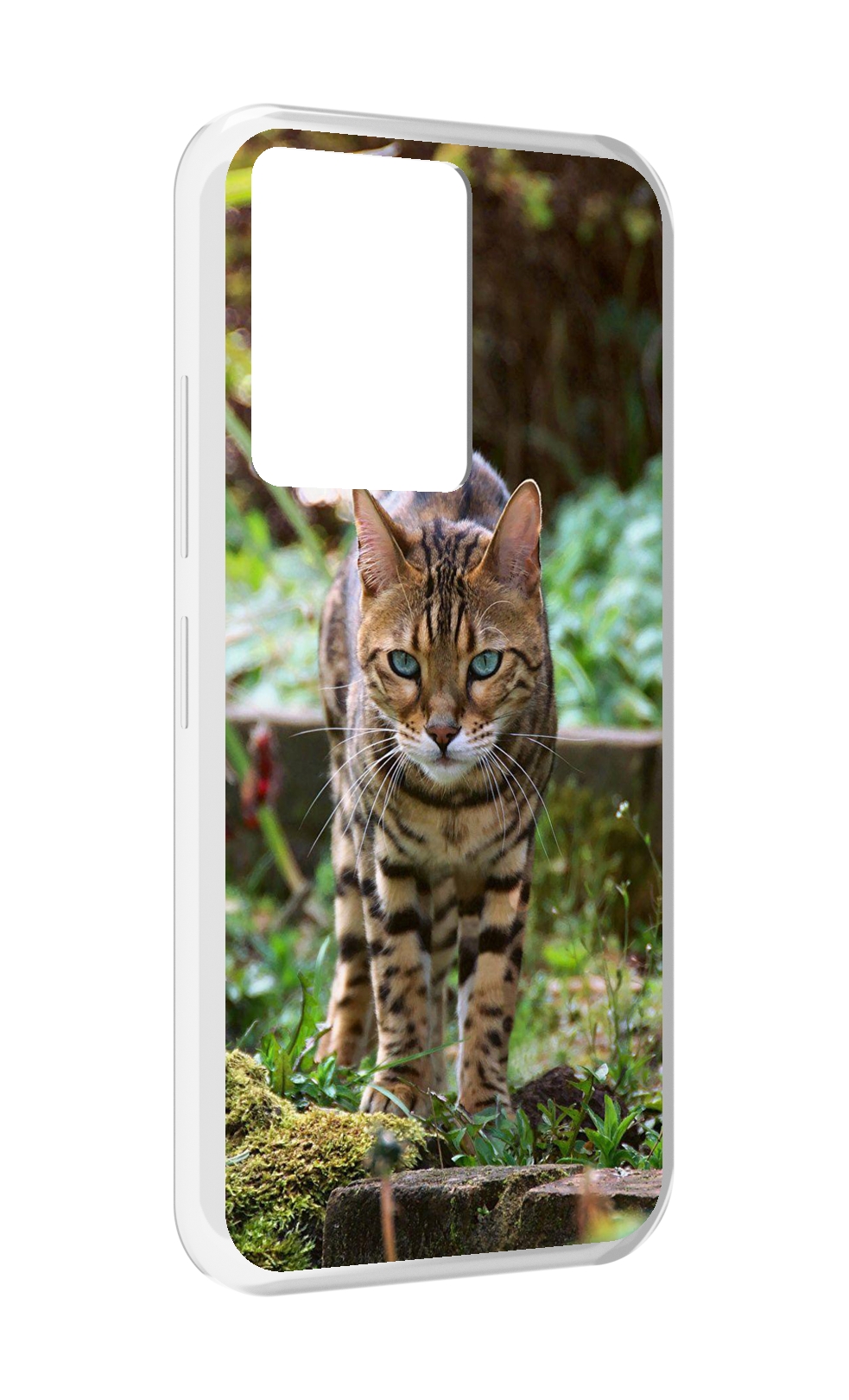

Чехол MyPads порода кошка бенгальская для Infinix Note 12 5G X671 / Note 12 Pro 5G, Прозрачный, Tocco