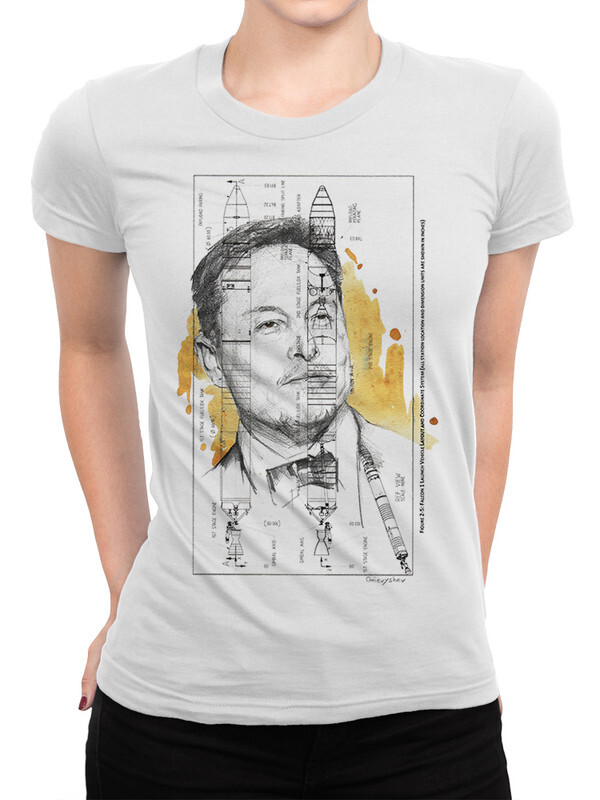 

Футболка женская DreamShirts Studio Илон Маск 189-ilon-1 белая 3XL, Белый, Илон Маск 189-ilon-1