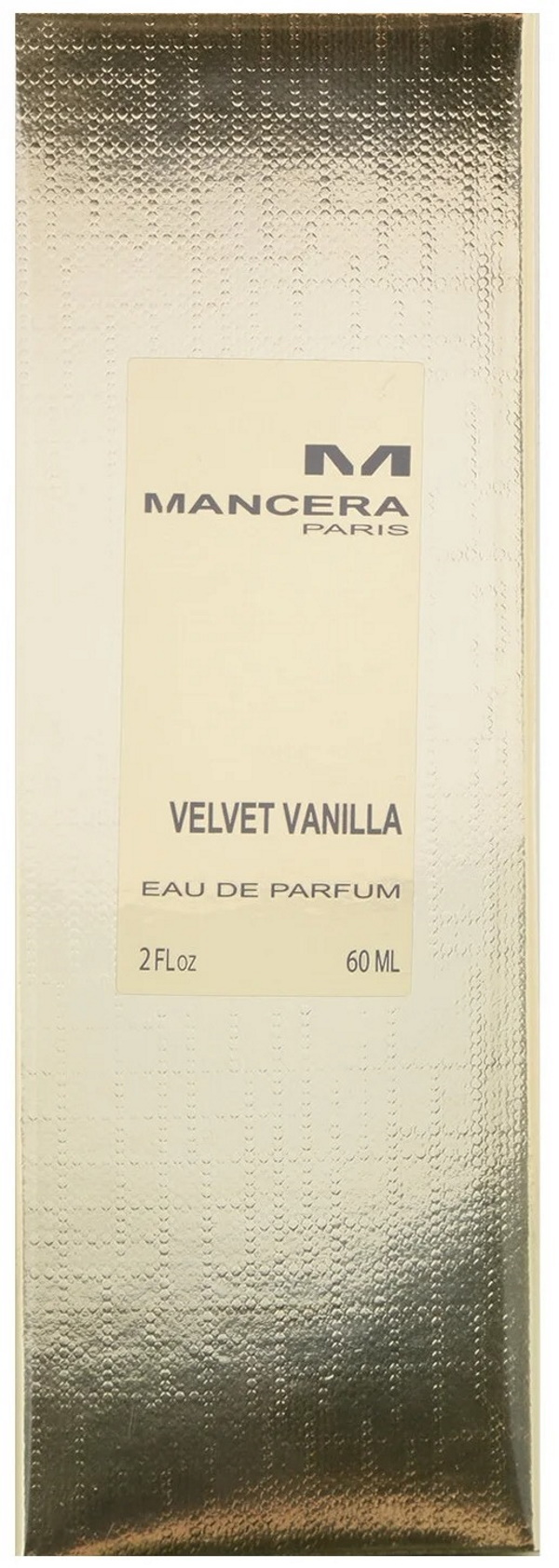 фото Парфюмерная вода mancera velvet vanilla 60 мл