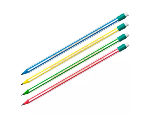 

Карандаш чернографитовый BIC Evolution Stripes с ластиком 1 шт