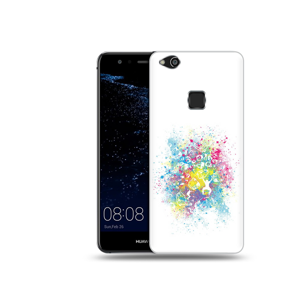 

Чехол MyPads Tocco для Huawei P10 Lite акварель абстракция (PT62135.59.214), Прозрачный, Tocco