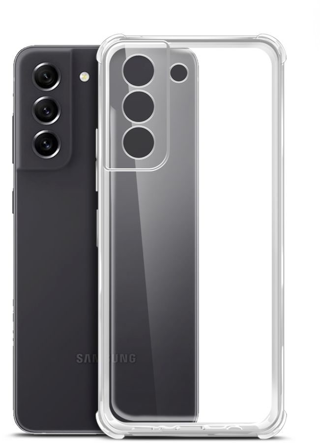 

Чехол BoraSCO Bumper Case для Samsung Galaxy S21FE прозрачный