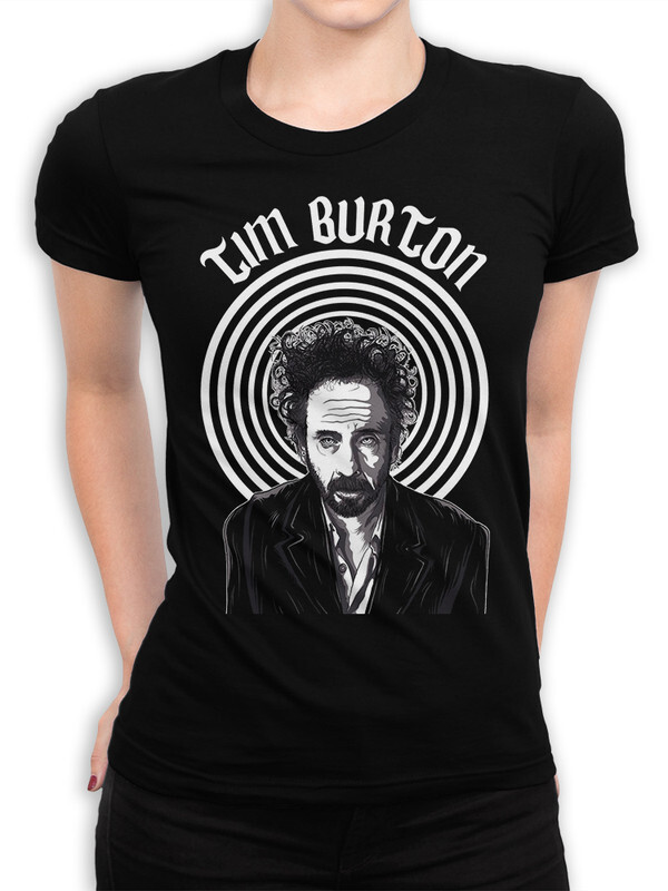 

Футболка женская DreamShirts Studio Тим Бертон 191-timburton-1 черная M, Черный, Тим Бертон 191-timburton-1