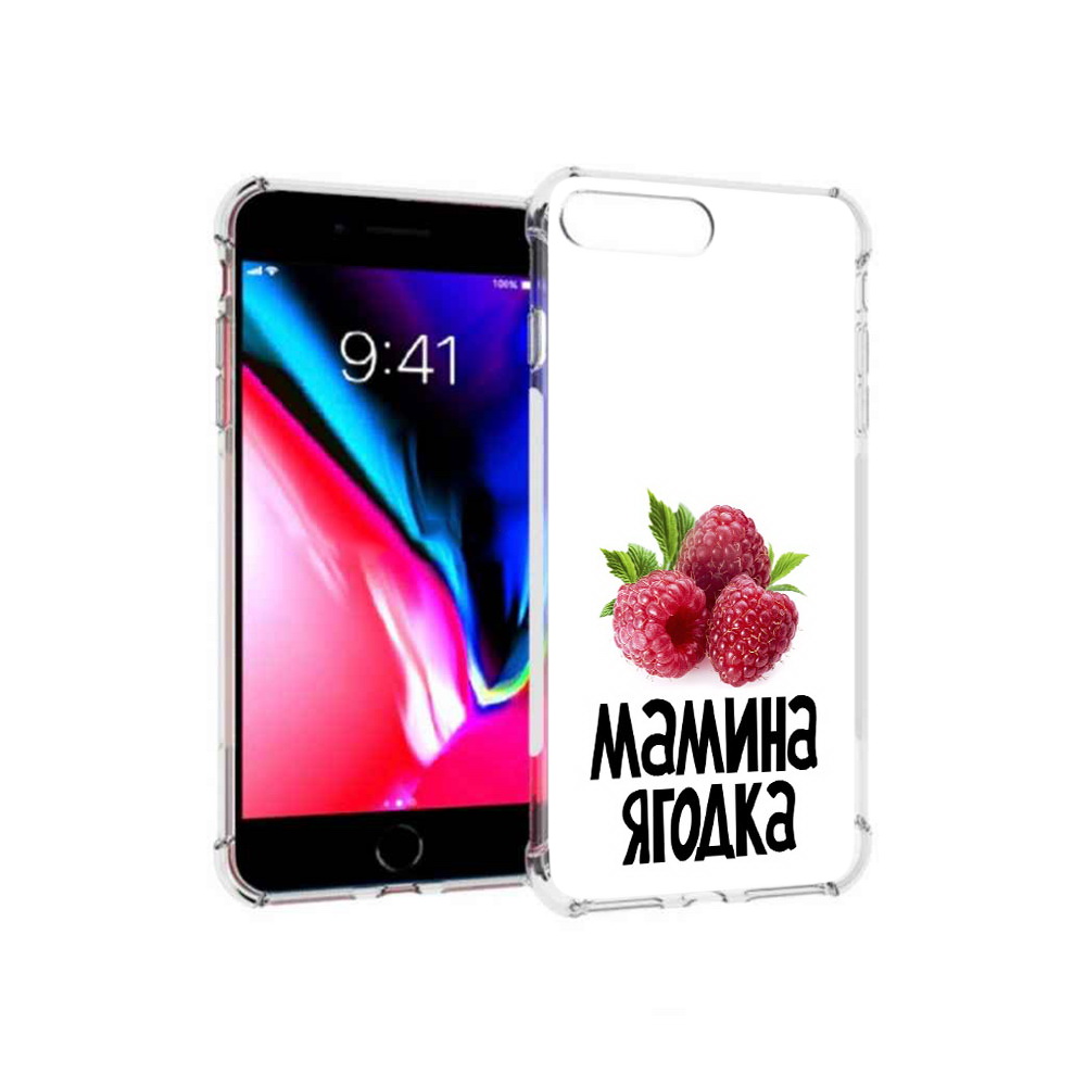 

Чехол MyPads Tocco для Apple iPhone 8 Plus мамина ягодка (PT70866.609.456), Прозрачный, Tocco