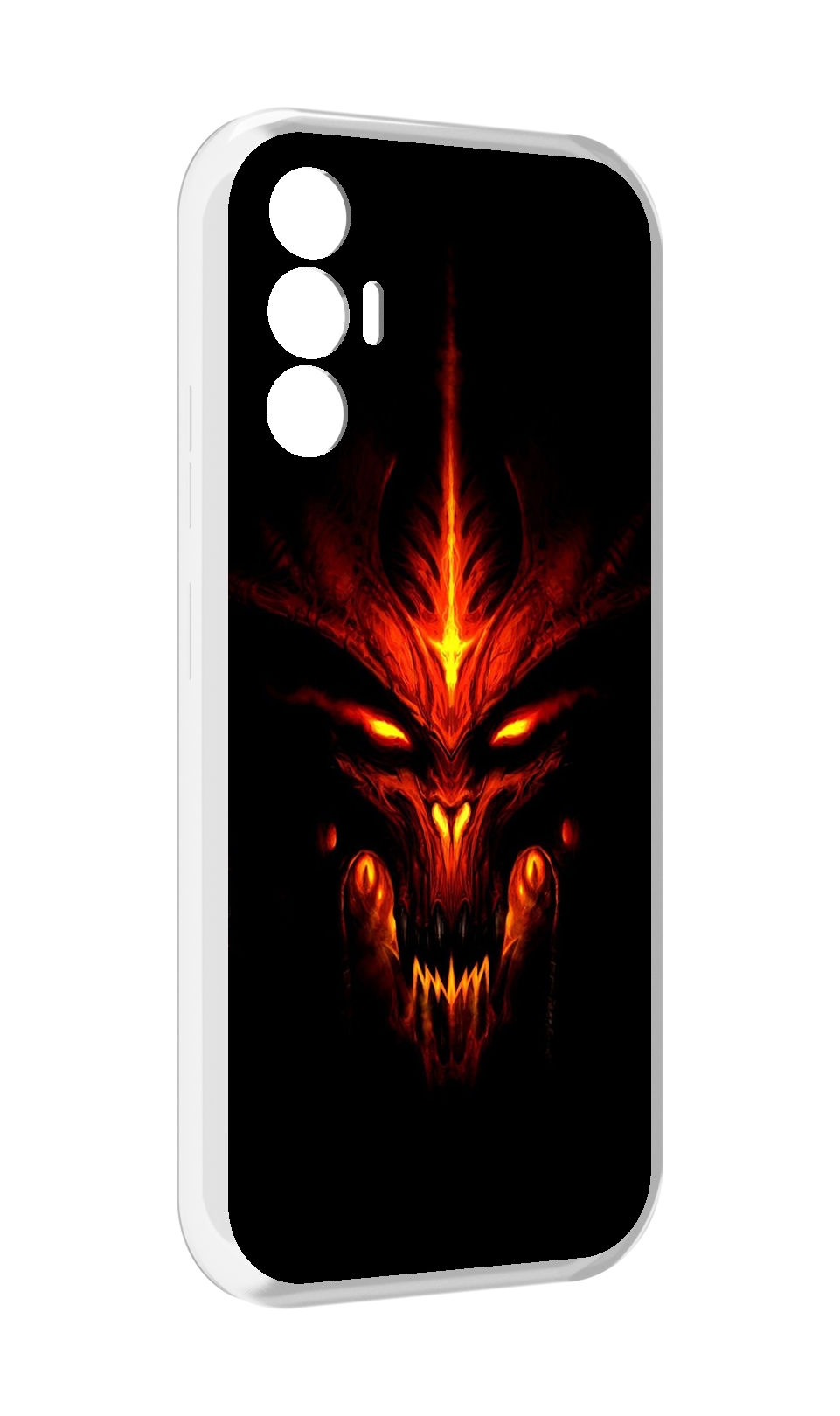 

Чехол Mypads Diablo 3 Для Tecno Pova 3, Прозрачный, Tocco