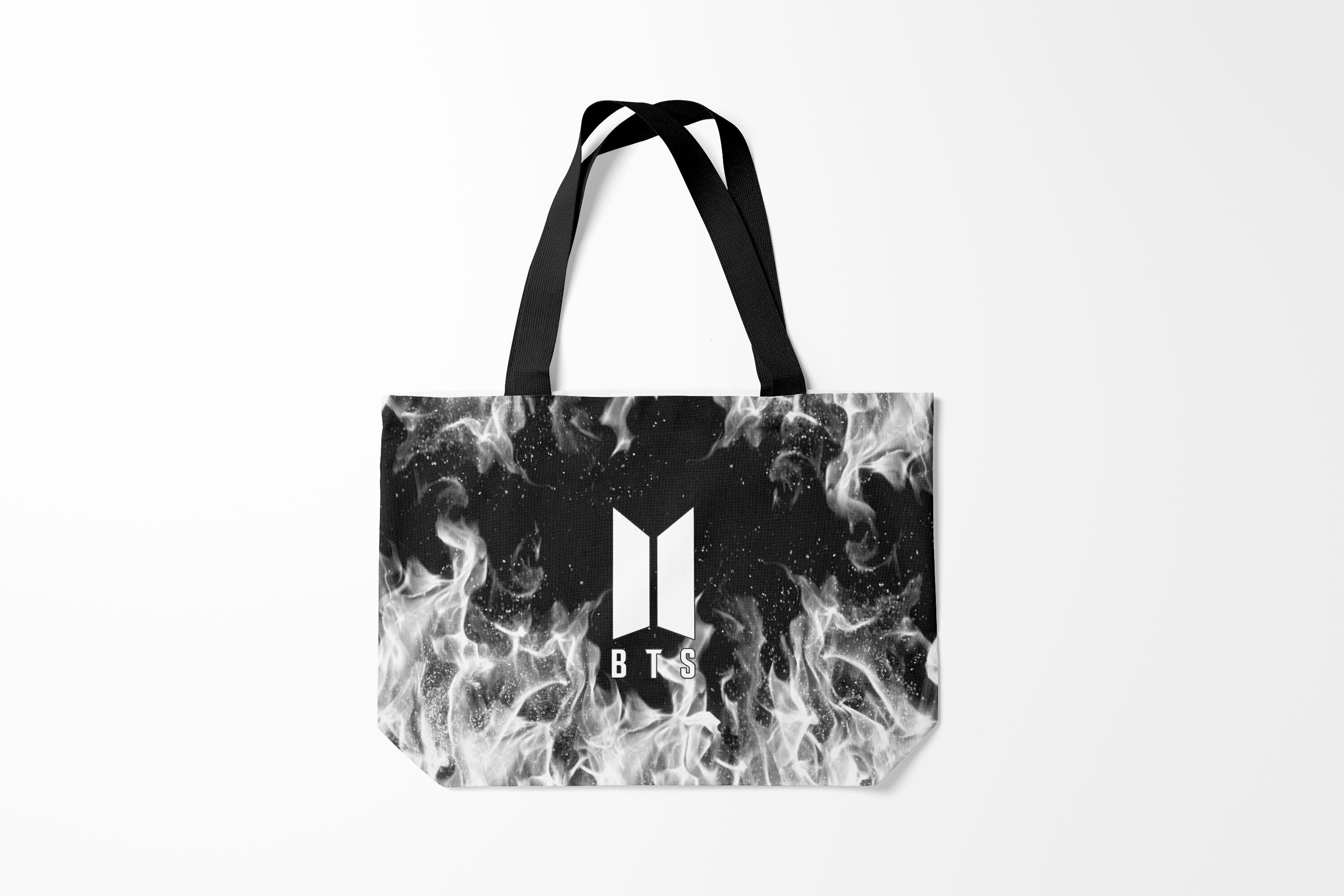 

Сумка шoппер унисекс Burnettie BTS БТС Z, черный, BTS БТС Z