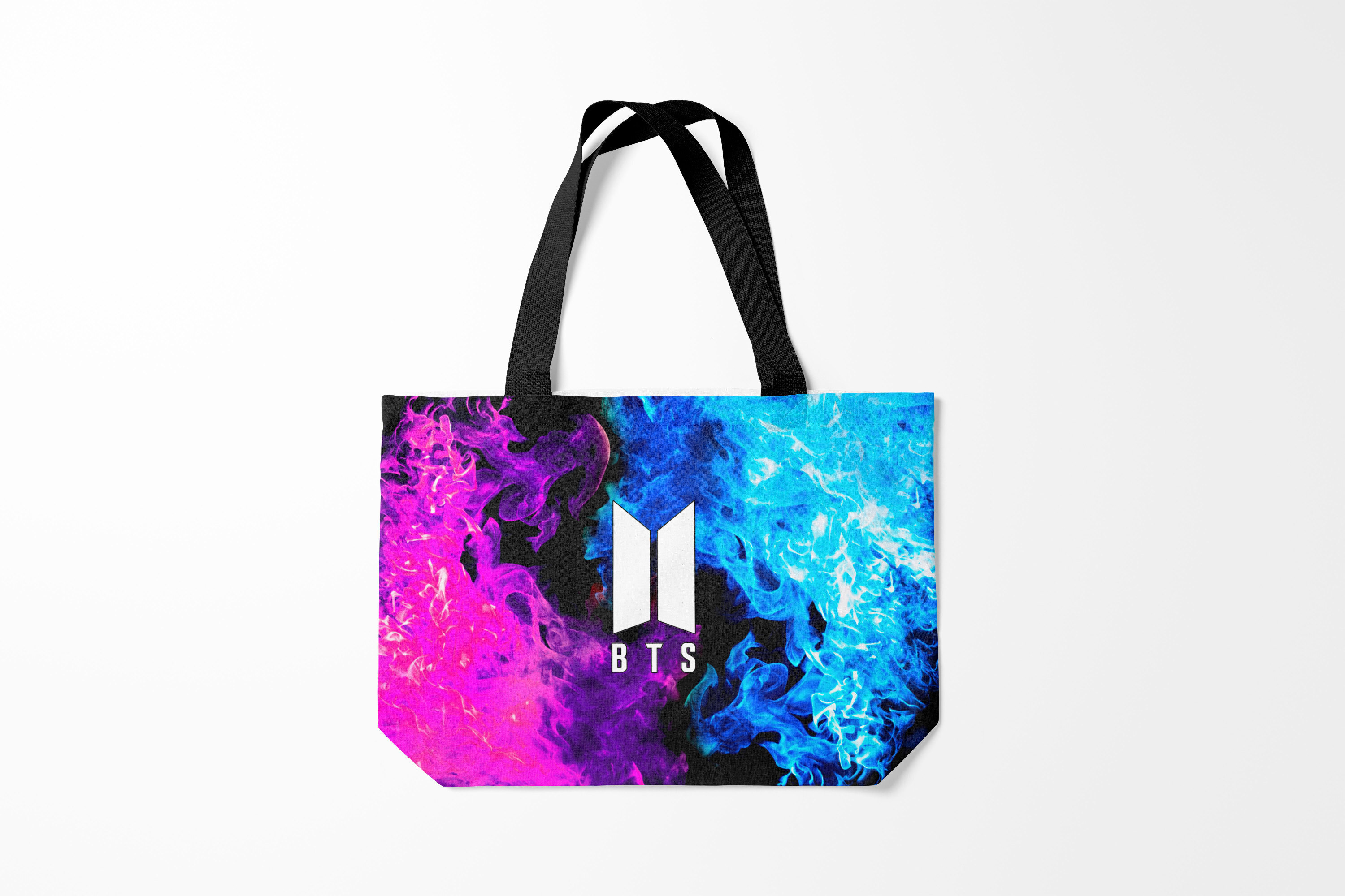 

Сумка шoппер унисекс Burnettie BTS БТС Z, черный, BTS БТС Z