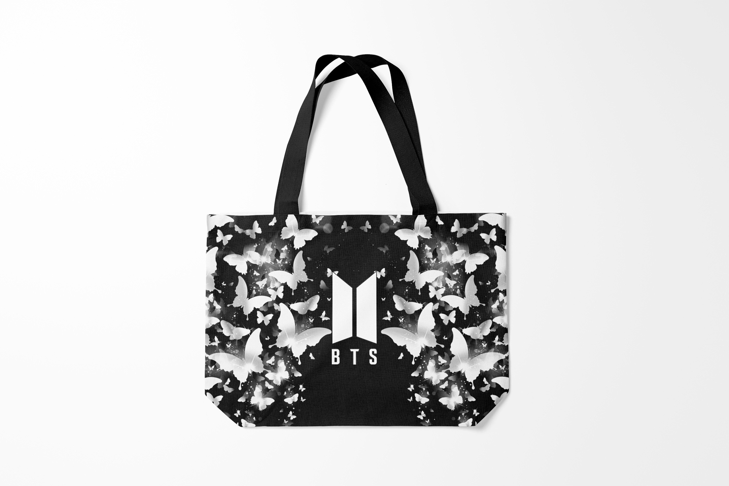 

Сумка шoппер унисекс Burnettie BTS БТС Z, черный, BTS БТС Z