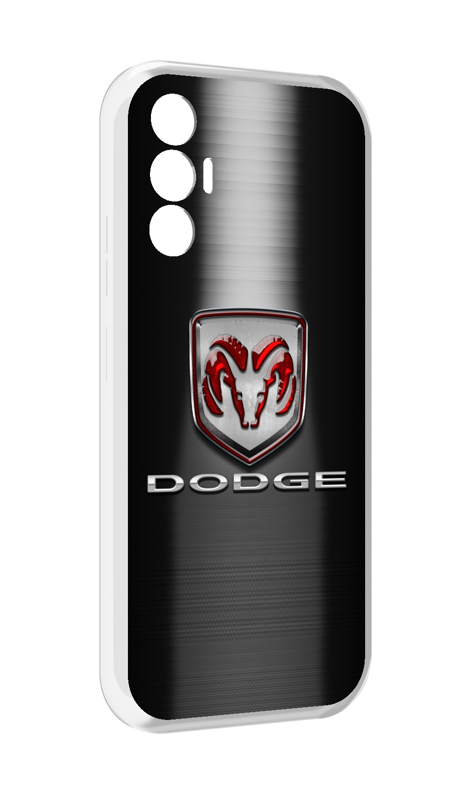 

Чехол Mypads Dodge 1 Мужской Для Tecno Pova 3, Прозрачный, Tocco