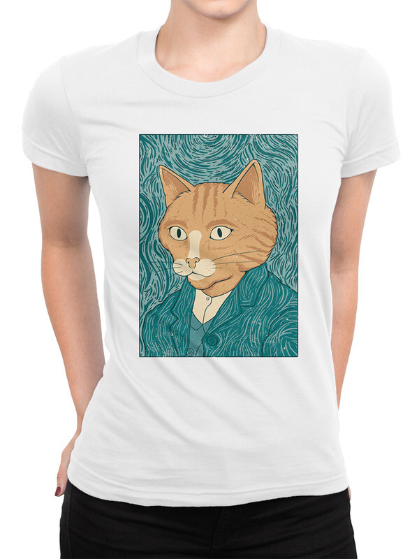 

Футболка женская DreamShirts Studio Кот Ван Гог 198-catvangogh-1 белая XS, Белый, Кот Ван Гог 198-catvangogh-1