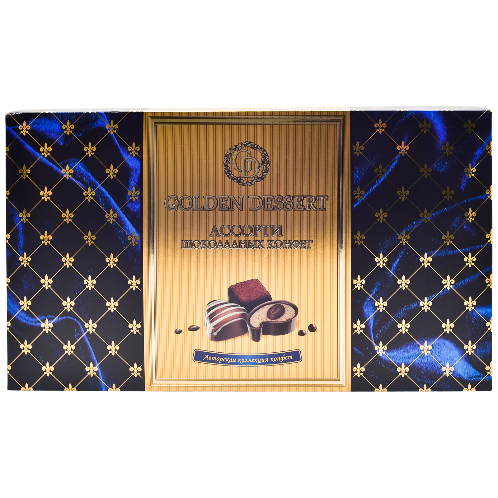 Шоколадные конфеты Golden Dessert ассорти 535 г