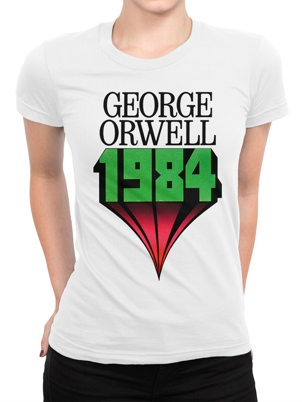 

Футболка женская DreamShirts Studio Джордж Оруэлл - 1984 200-1 белая M, Белый, Джордж Оруэлл - 1984 200-1
