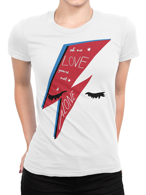 

Футболка женская DreamShirts Studio Дэвид Боуи - Зигги Стардаст 202-1 белая S, Белый, Дэвид Боуи - Зигги Стардаст 202-1