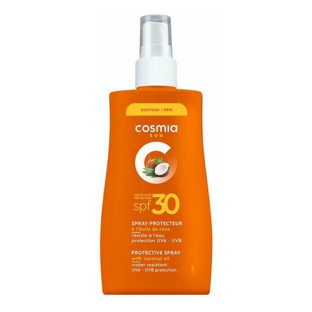 фото Спрей солнцезащитный cosmia высокая защита spf 30 200 мл