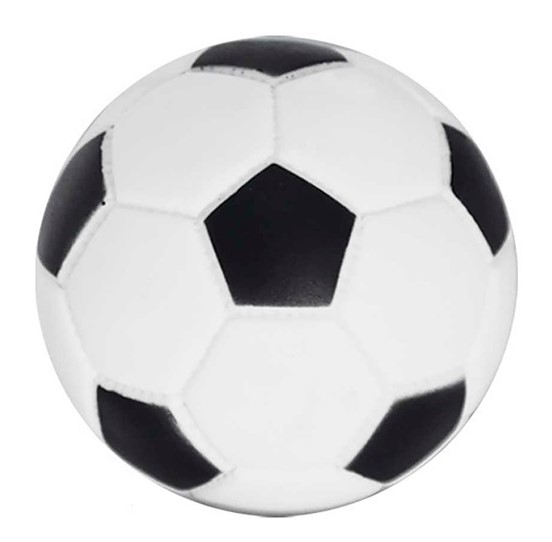 Мяч для кошек I.P.T.S Мяч футбольный ПВХ, белый, черный, 5.5 см