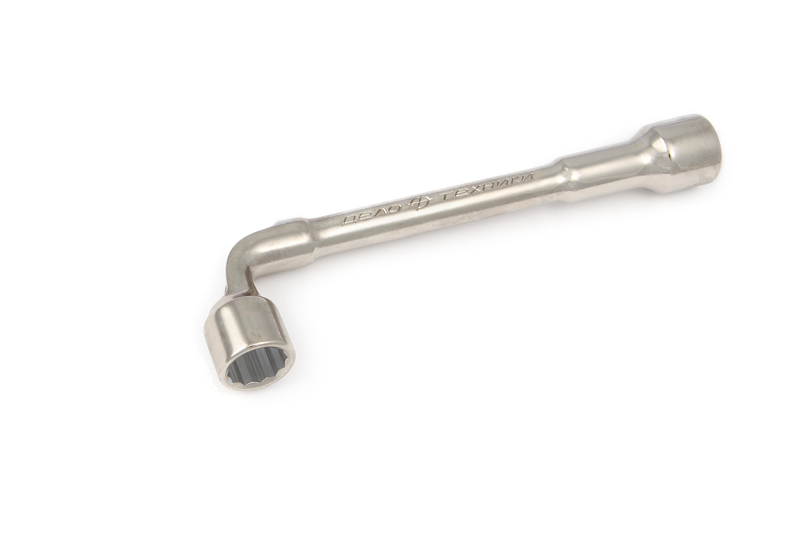 Ключ торцовый 18мм L-образный сквозной 12 гранный ДелоТехники 540018 ключ торцовый knipex