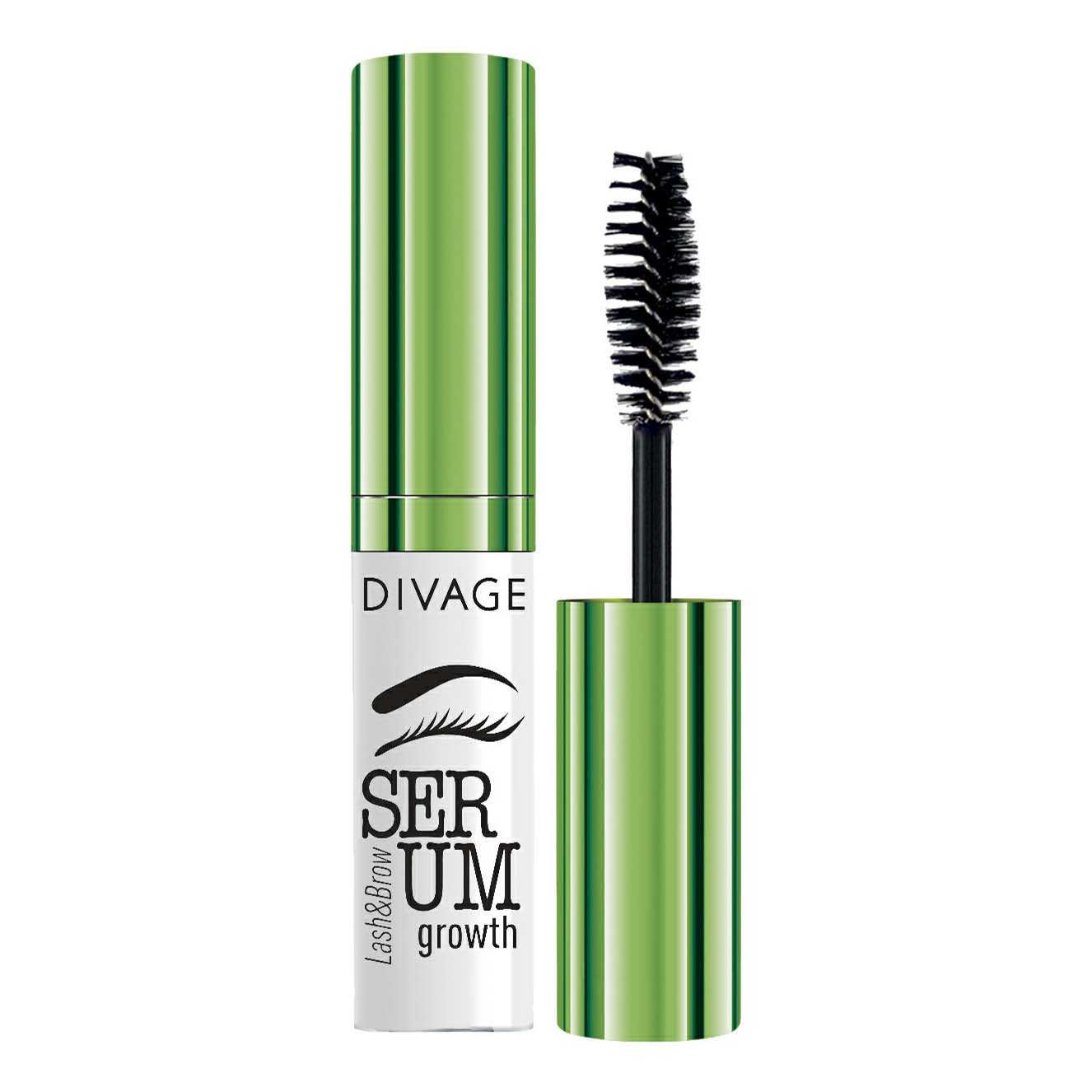 фото Сыворотка для роста ресниц и бровей divage growth serum lash&brow 5 мл