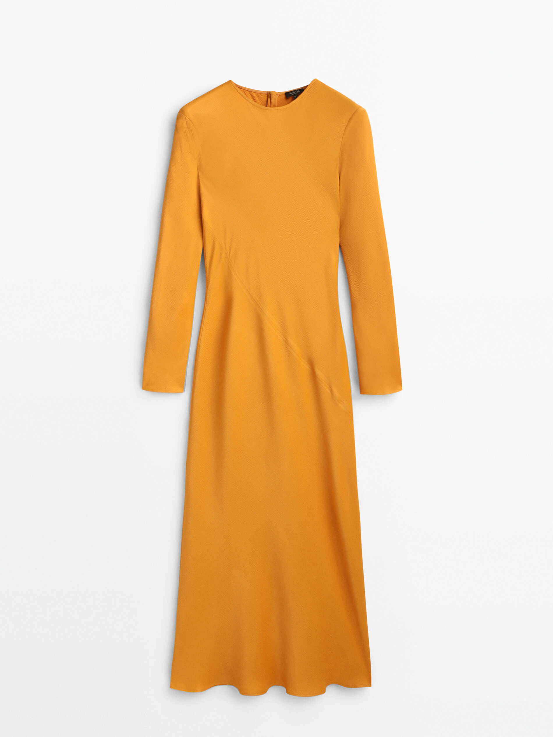 

Платье женское Massimo Dutti 06698868615 оранжевое S, 06698868615