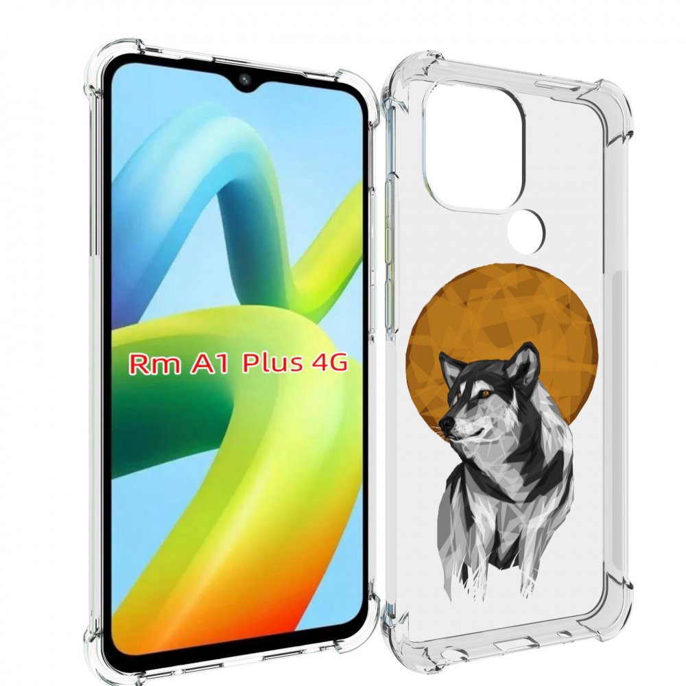 

Чехол MyPads Лунный волк для Xiaomi Redmi A1 Plus +, Прозрачный, Tocco