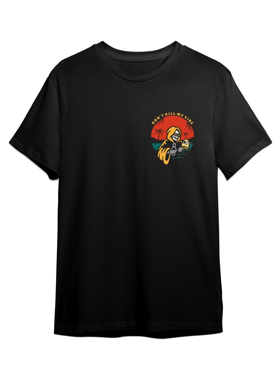 

Футболка унисекс СувенирShop Summer time/Лето/Солнце/Пляж 1 черная S (44-46), Черный, "Summer time/Лето/Солнце/Пляж" 1